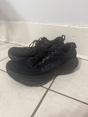 Hoka Black Men's Cushion Running Sneakers